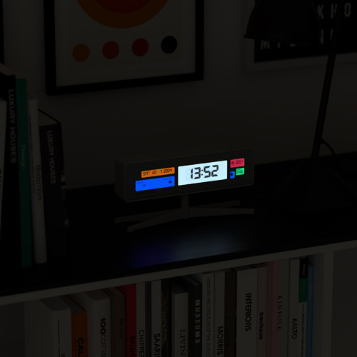 Supergenius LCD Alarm Clock