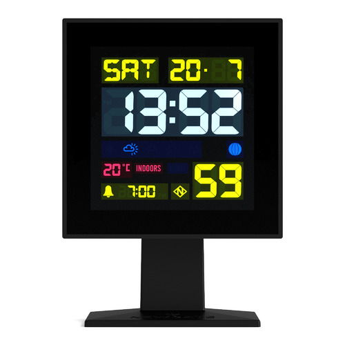 Monolith LCD Alarm Clock