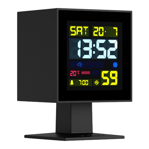 Monolith LCD Alarm Clock
