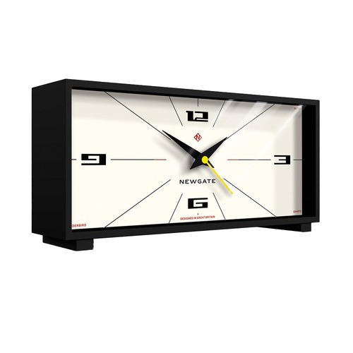 Thunderbird Neutral Rocket Dial Mantel Clock