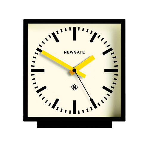 Black Amp Mantel Clock