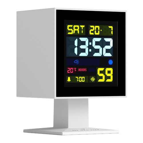 Monolith LCD Alarm Clock
