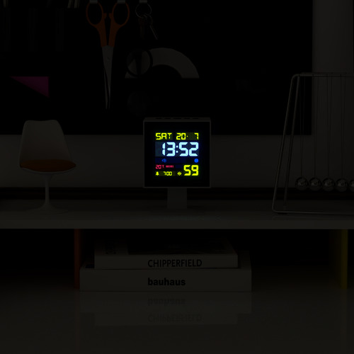 Monolith LCD Alarm Clock