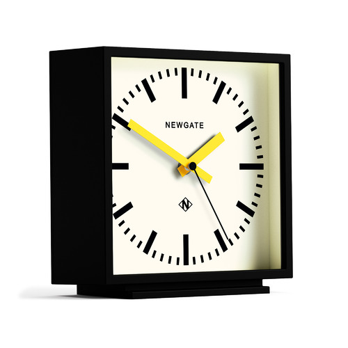 Black Amp Mantel Clock