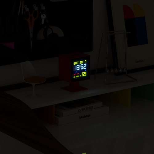 Monolith LCD Alarm Clock