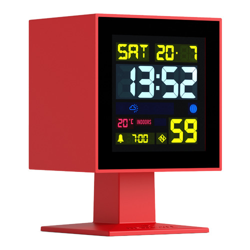 Monolith LCD Alarm Clock