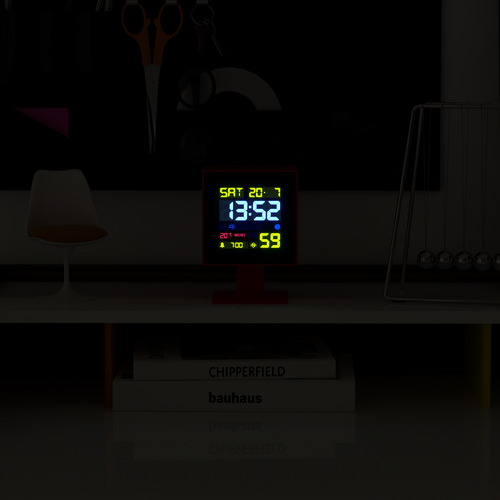 Monolith LCD Alarm Clock