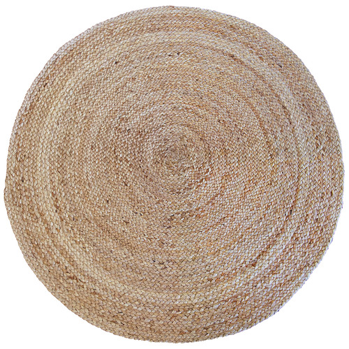 J.Elliot Natural Dune Hand Made Round Jute Rug Temple & ster