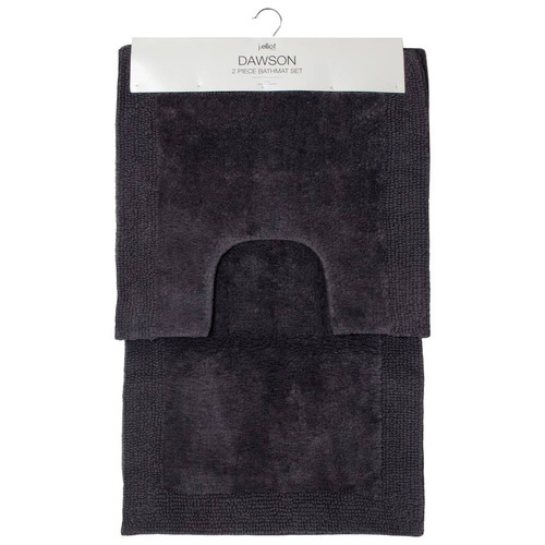 2 Piece Dawson Cotton Bath Mat Set