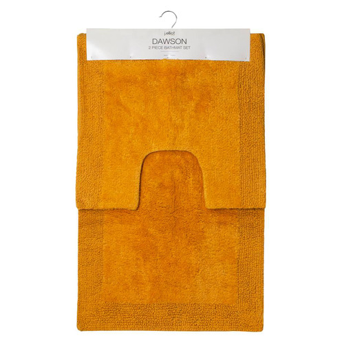 2 Piece Dawson Cotton Bath Mat Set