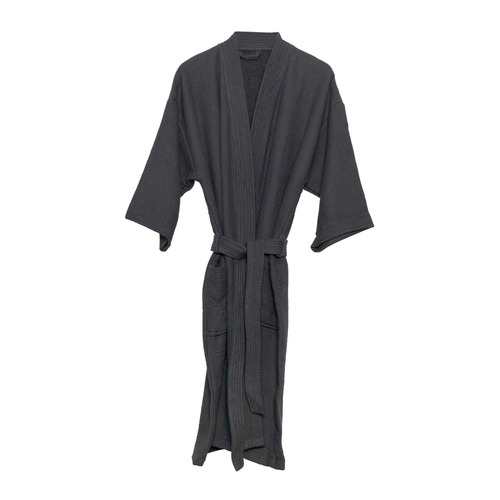 Camila Waffle Cotton Bathrobe Temple & ster