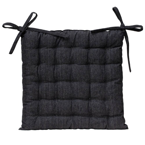 Black outdoor chair outlet pads