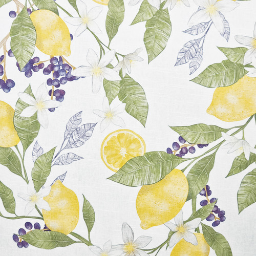 Lemon Cotton Placemats | Temple & Webster