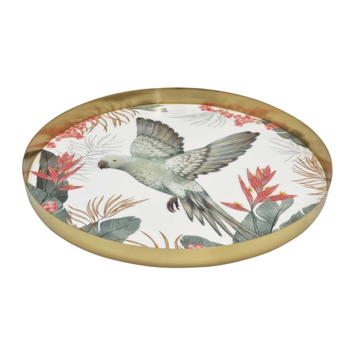 Tropical 35cm Round Serving Tray