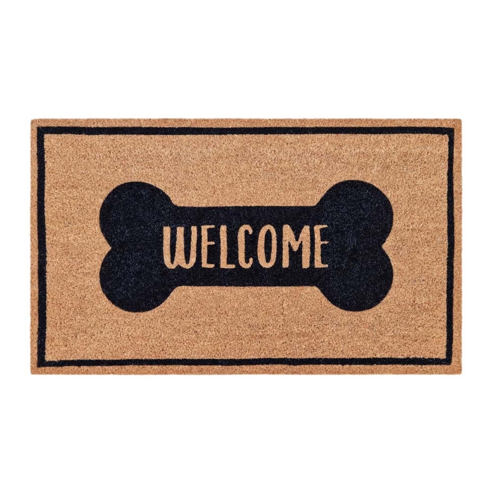 Dog Welcome Coir Doormat