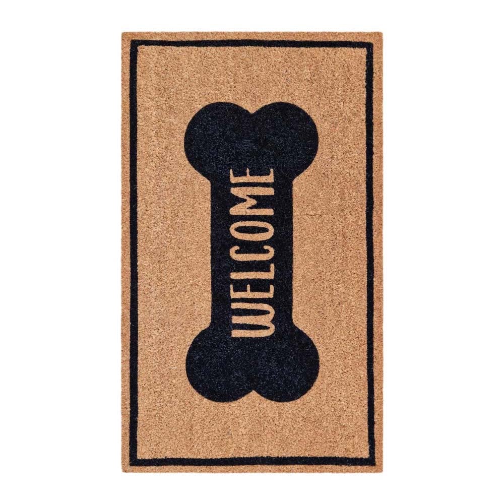 Dog Welcome Coir Doormat