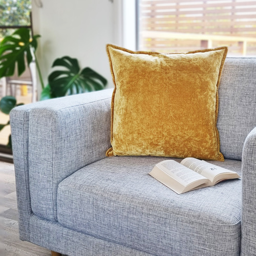 Veronica Cotton Velvet Cushion