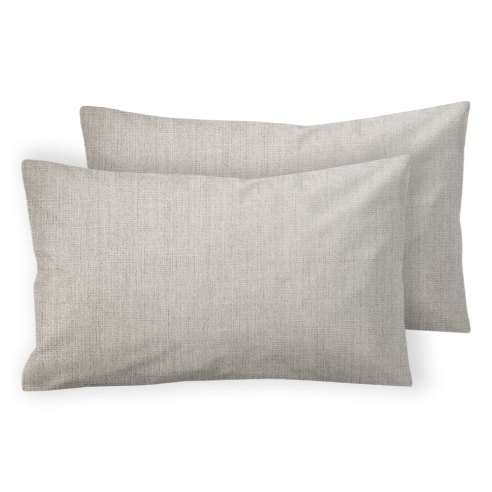 Standard Solid Linen Pillowcases
