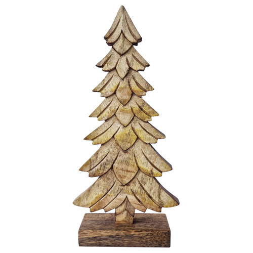 Beth Mango Wood Christmas Tree Ornament