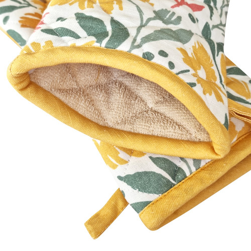 2 Piece Millie Cotton Oven Mitt Set