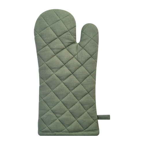 2 Piece Eucalyptus Cotton Oven Mitt Set