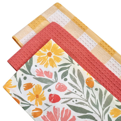 3 Piece Millie Cotton Tea Towel Set