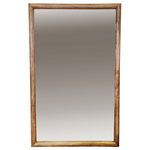Jacob Rectangular Mango Wood Mirror