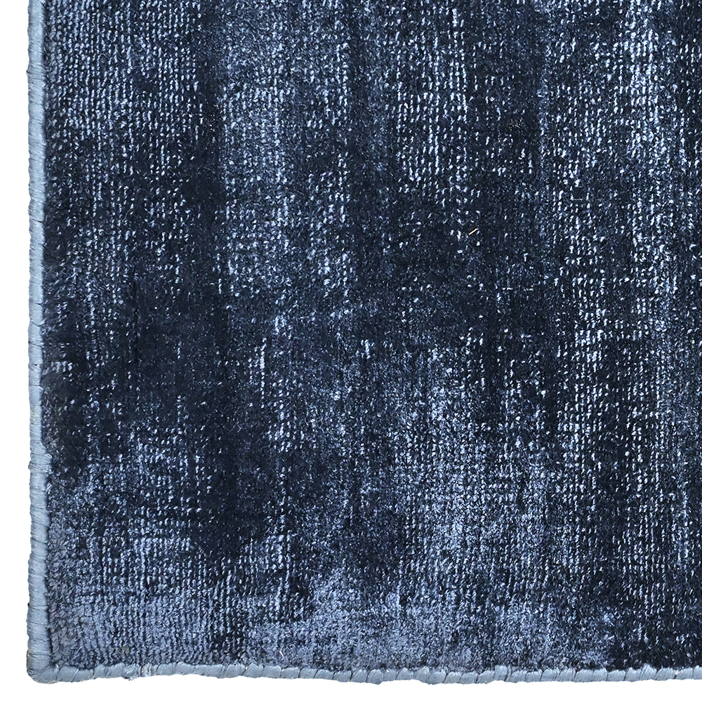Blue Neo Hand-Loomed Viscose Rug
