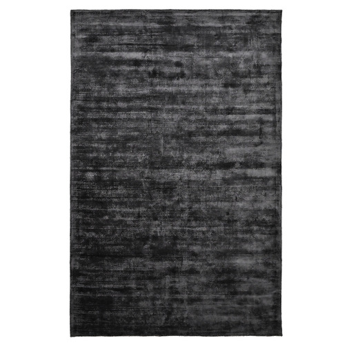 Charcoal Neo Hand-Loomed Viscose Rug