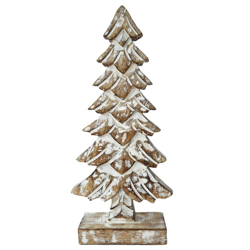 Grace Mango Wood Christmas Tree Ornament