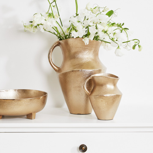 Safiya Metal Vase