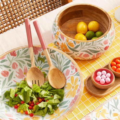 2 Piece Stella Mango Wood Salad Server Set