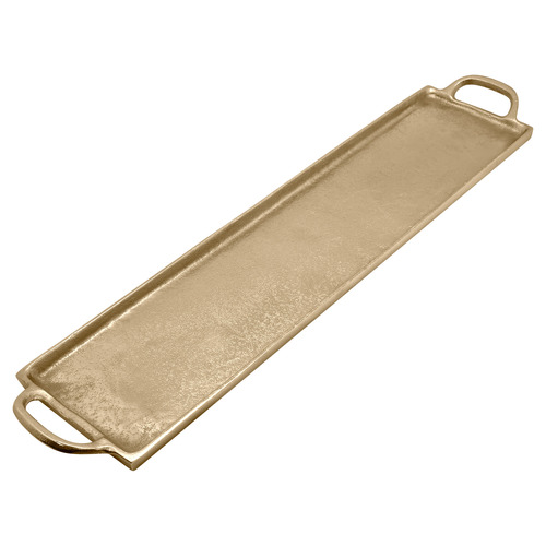 Gold Hand-Crafted Nillybeng Decorative Tray