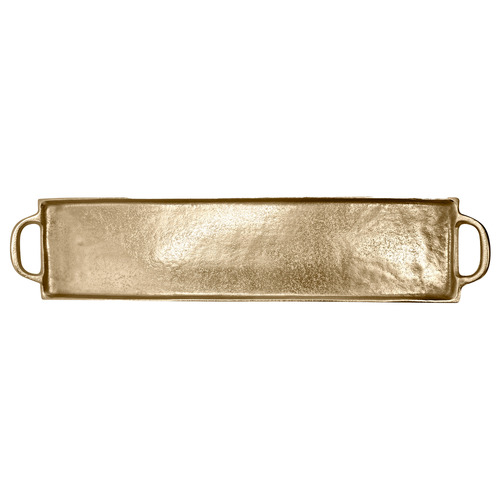 Gold Hand-Crafted Nillybeng Decorative Tray