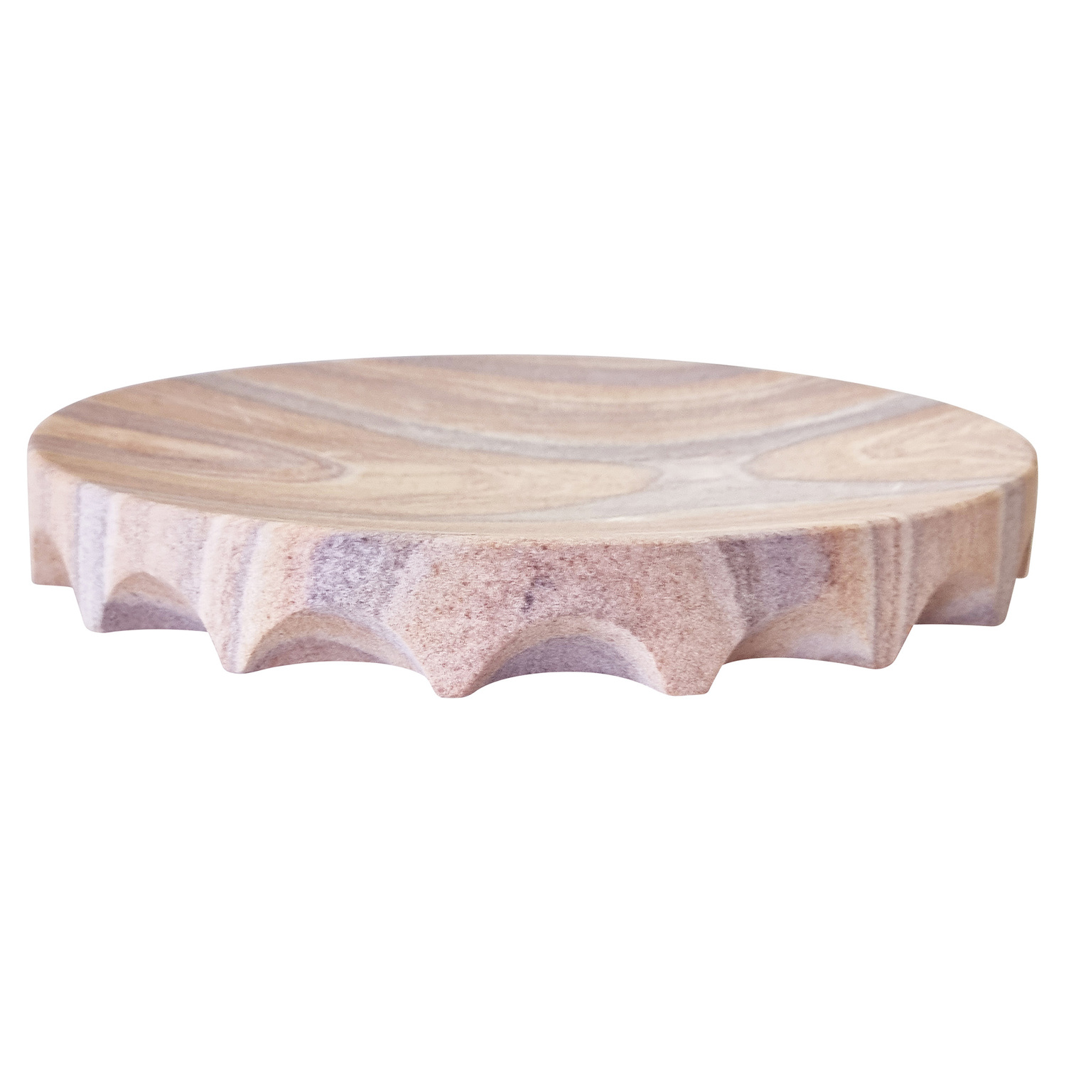 Hand-Crafted Sandstone Andrea Decorative Tray
