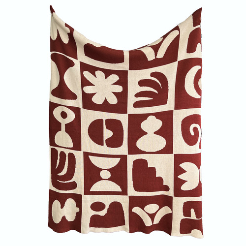Comeon Knitted Cotton Throw