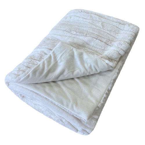 Champaca Faux Fur Throw