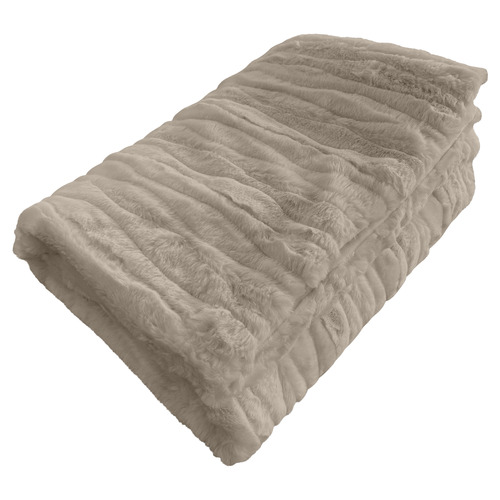 Champaca Faux Fur Throw