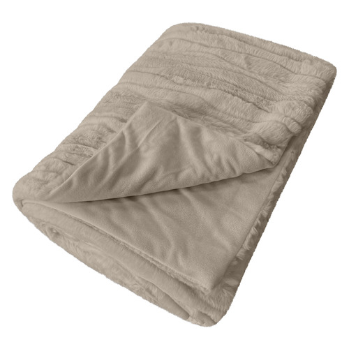 Champaca Faux Fur Throw