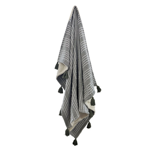 Stripe Chainmore Throw