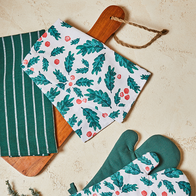 2 Piece Eldan Cotton Tea Towel Set