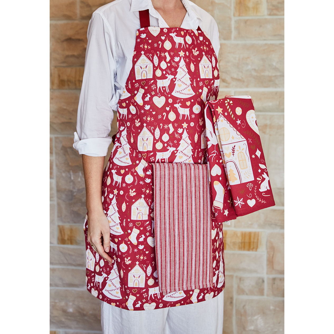 Avery Cotton Apron
