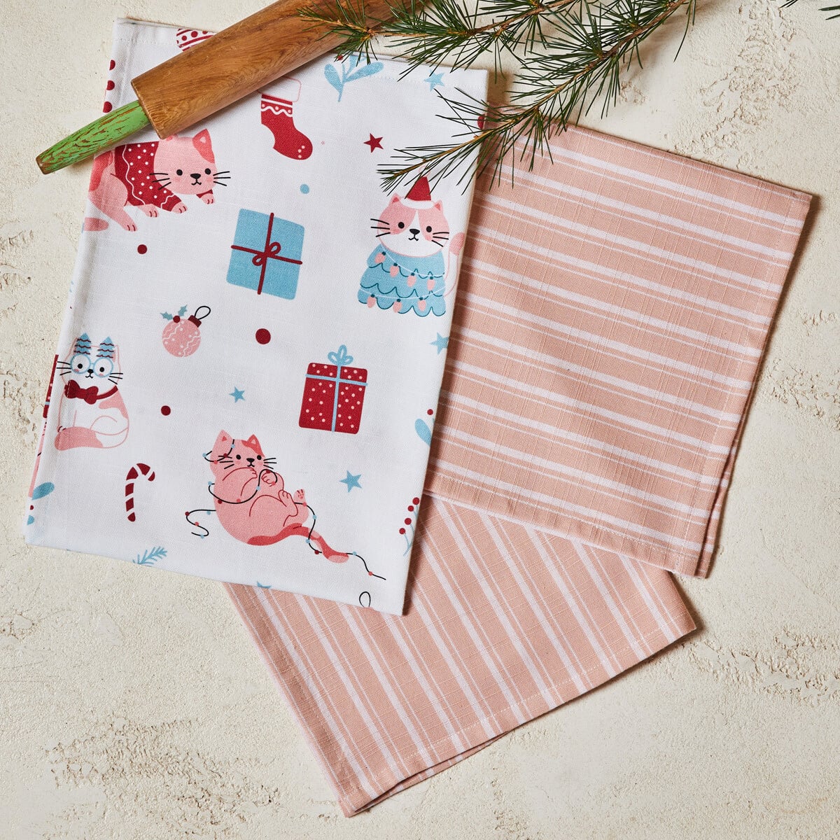 2 Piece Anya Cotton Tea Towel Set