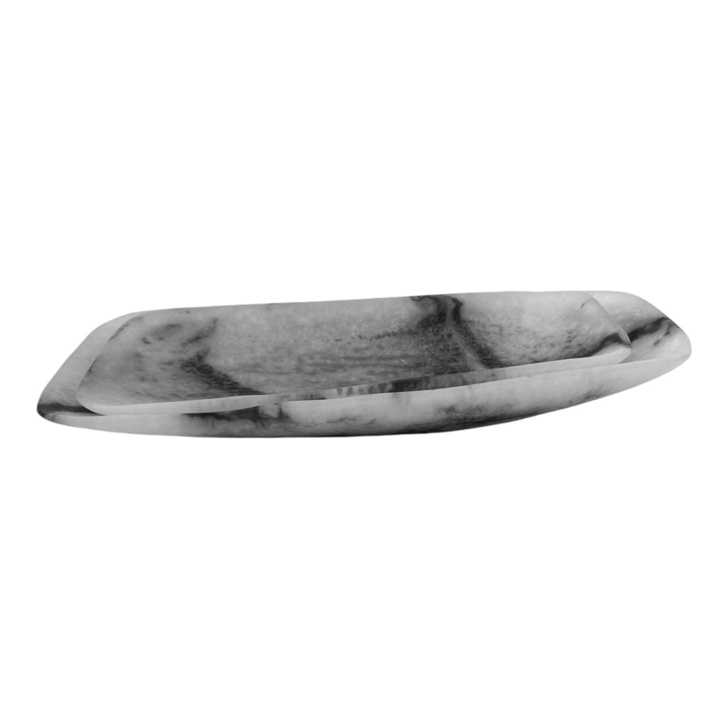 2 Piece Neva Rectangular Serving Tray Set