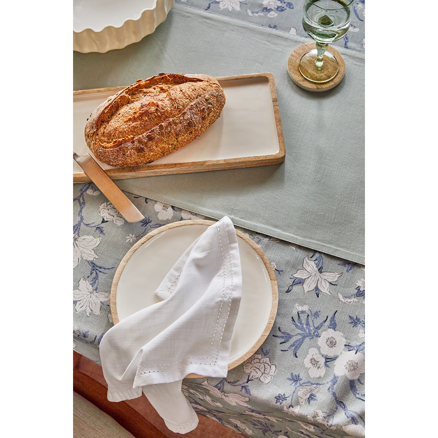 Kyra Cotton Tablecloth