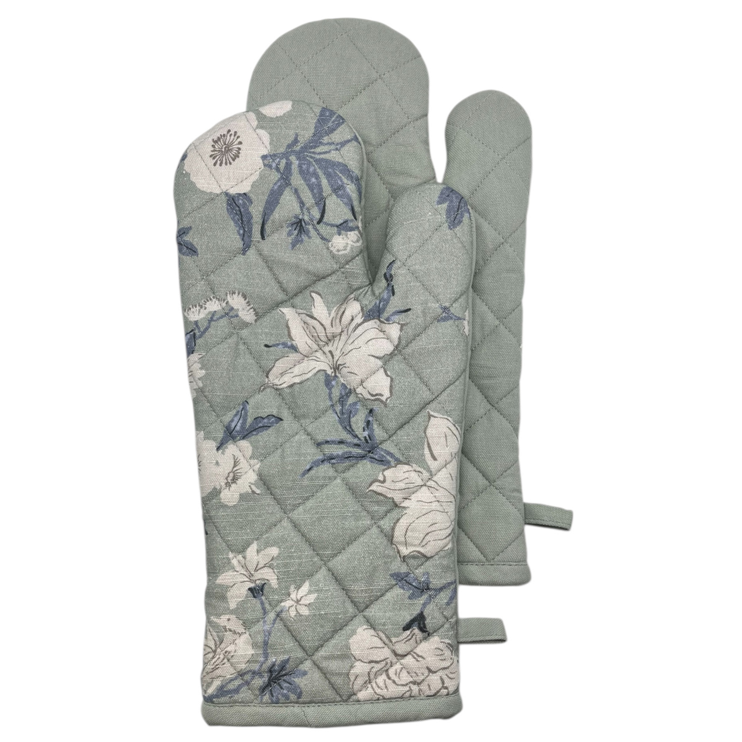 2 Piece Kyra Cotton Oven Mitt Set