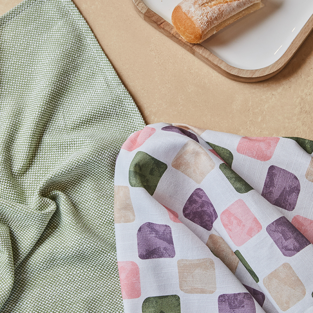 2 Piece Celyn Cotton Tea Towel Set