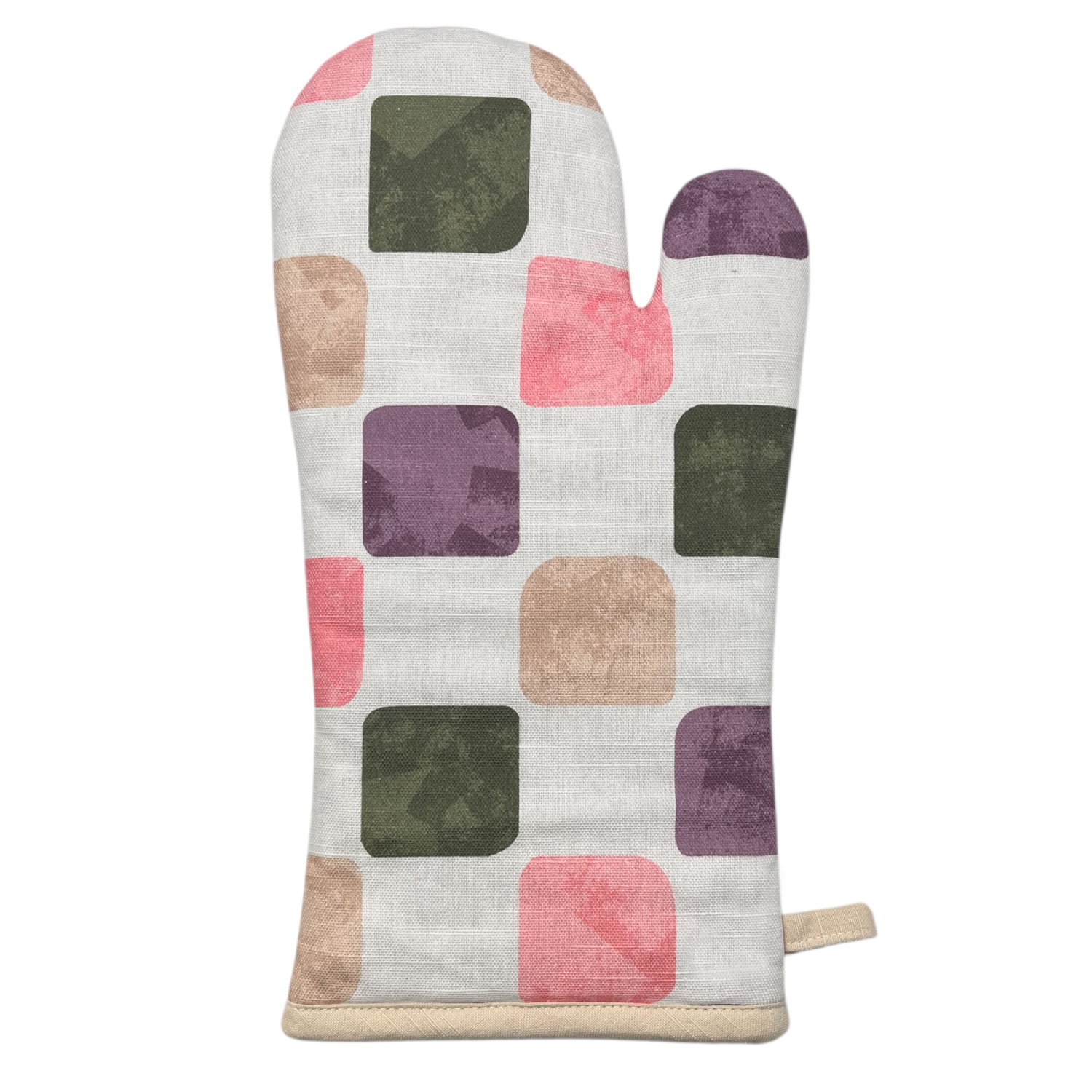 2 Piece Celyn Cotton Oven Mitt Set