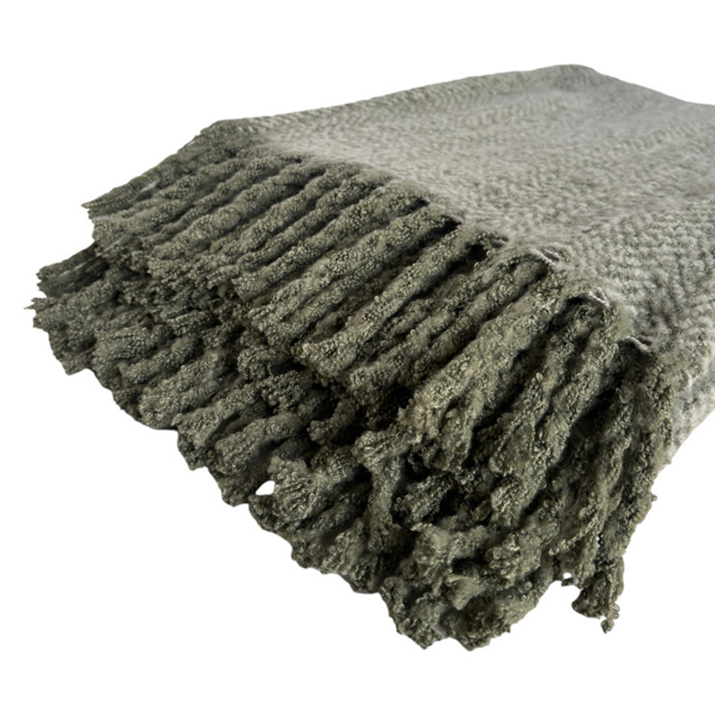 Wren Faux Mohair Throw