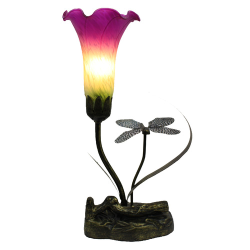Single Branch Upward Lily Lamp